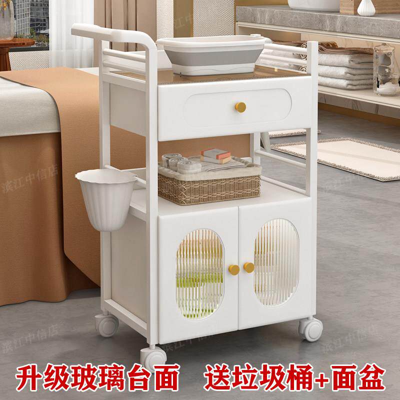 美容推车美容院专用医用治疗车美容仪器推车美容院小推车高级轻奢