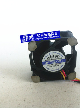 JAMICON 4020 KF0420B2MS-R 24V 1.5W 散热风扇40*40*20MM