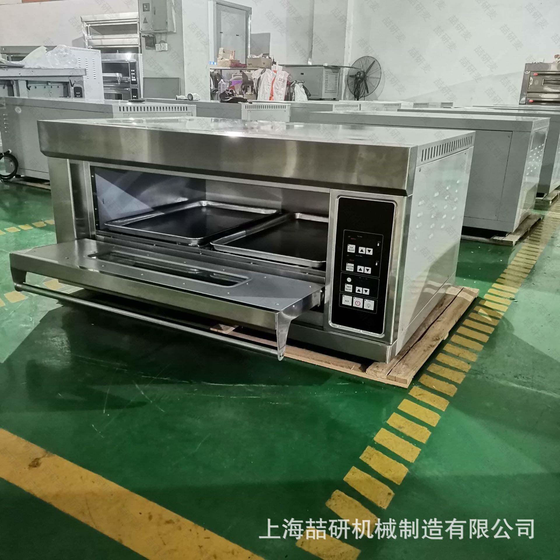 喆研 一层两盘商用烤箱家用烘焙全自动大容量红外线加热管电烤箱