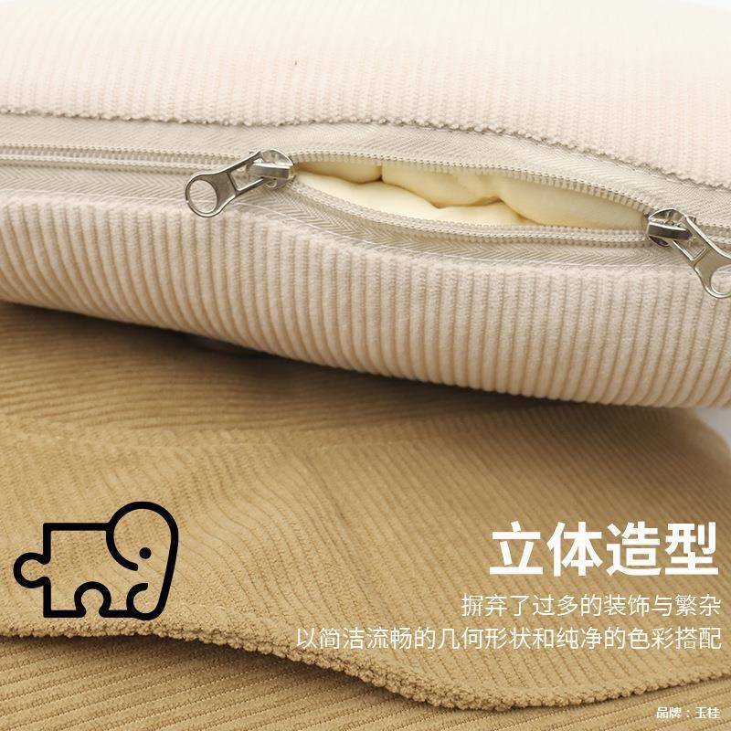 卡通大象屋动AEU物抱枕子两被用二合一 乐多功能办公室康抱毯厚款