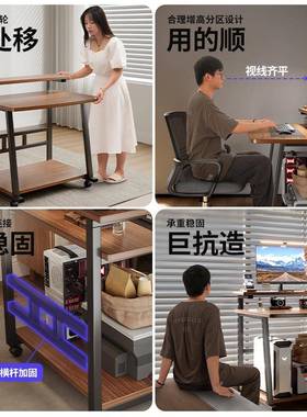 电脑桌台AA31 AA3小型家用迷你习移式边动学笔记本桌子简易小户型卧室床桌