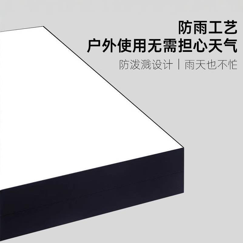 双面灯箱户外防水门头悬挂横挂竖挂吊挂侧挂led发光广告招牌制作
