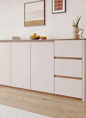 实木餐边柜WAS靠餐墙轻奢高古档中风置物柜厅茶水柜酒柜储收纳柜