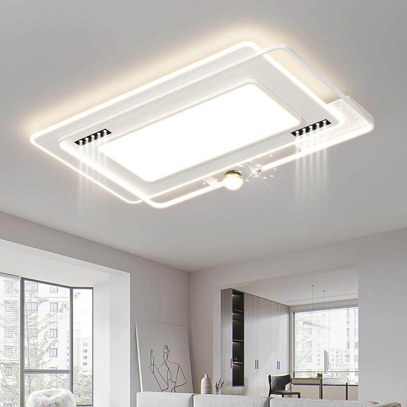 全光谱护眼厅灯大主灯958现代简客约餐吊灯卧室顶厅灯中山吸全屋