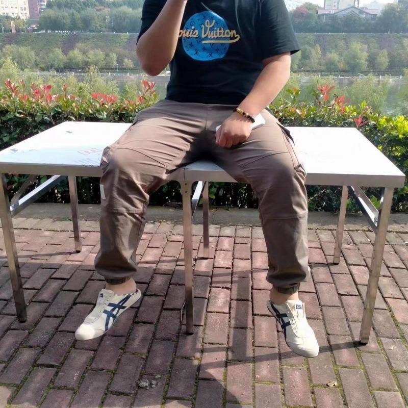 钢34特厚不锈桌0面桌腿携折叠工作台PKR厨房商用小吃便收纳车载摆