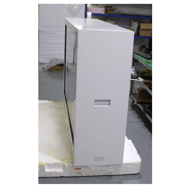 透明屏显示器厂家65寸广告机 透明屏展柜 LCD液晶屏 透明屏幕橱窗