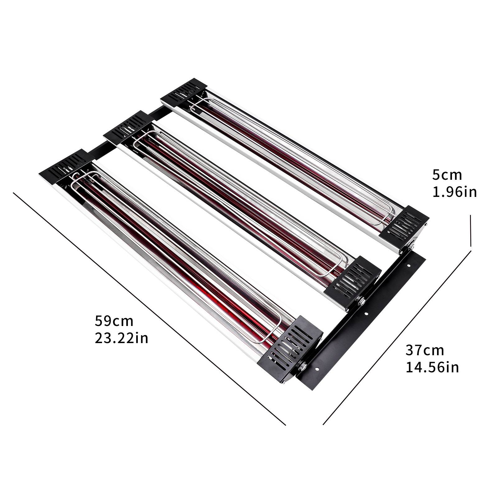 DATOUBOSS infrared paint curing lamp 红外线油漆固化灯 烤漆房