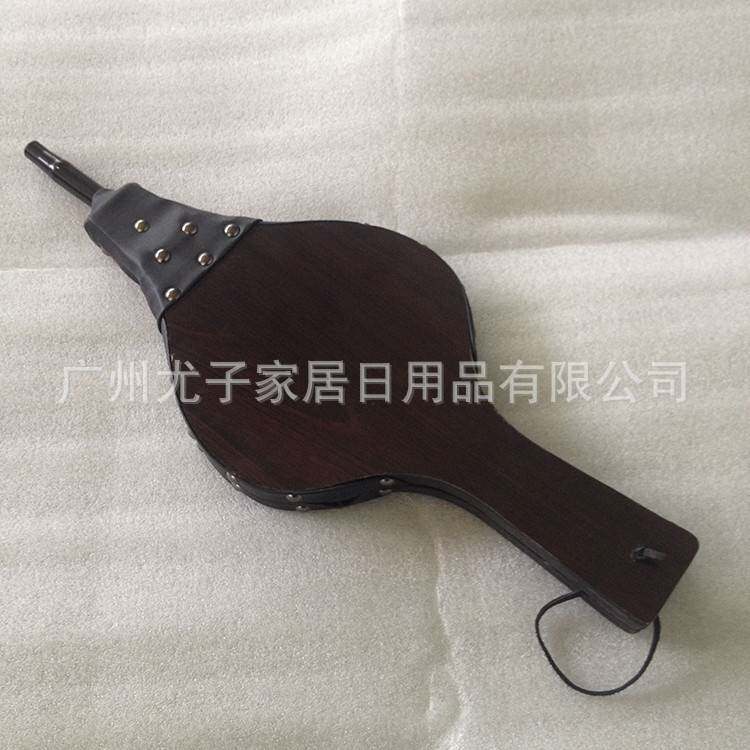 木质手风器雕刻19寸风箱吹风机生火除尘手动式壁炉鼓风机
