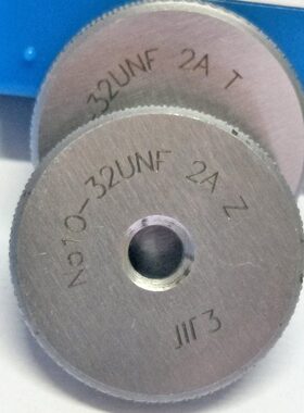 成量螺纹规川牌NC/NF/NS/NEF/UN螺纹环规No2No4No5No6No8No10No12