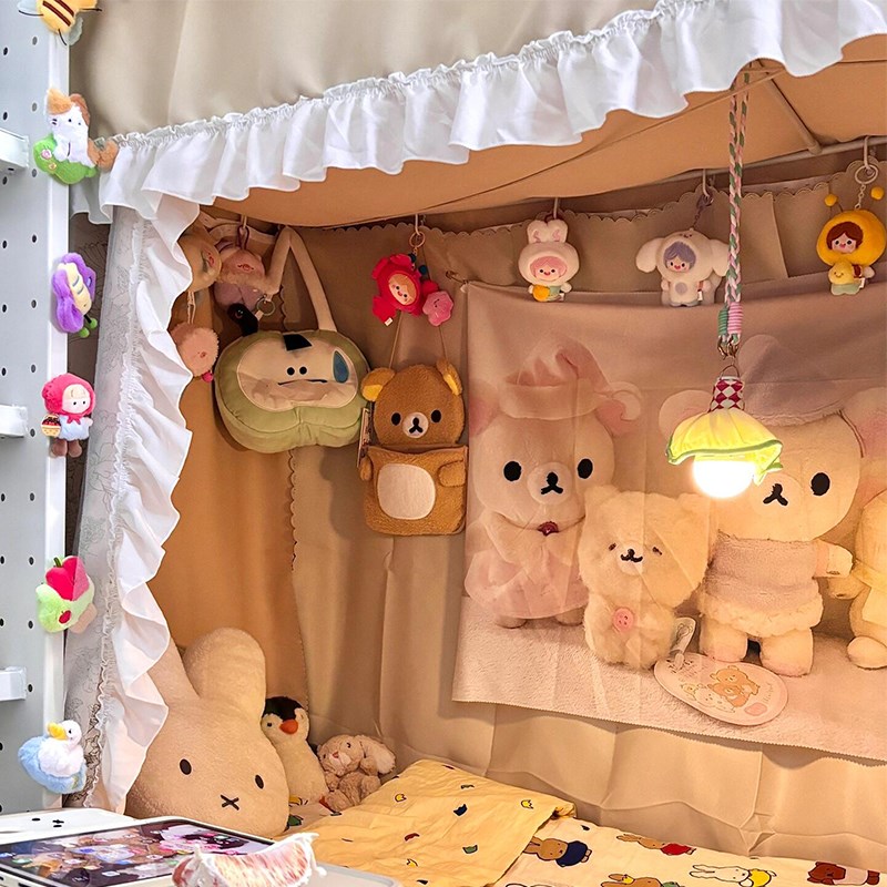 【宿舍好物】可爱小夜灯宿舍床上用D大学生寝室专用悬挂装饰灯吊