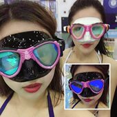 台湾vdive专业自由潜水镜 备面镜呼吸管 美人鱼长脚蹼潜水训练装