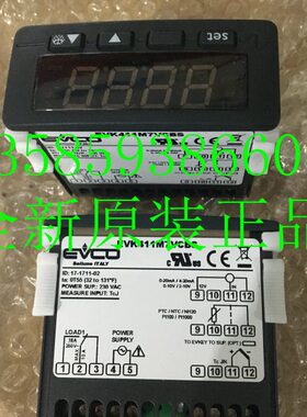 全新原装进口意大利美控EVCO温控器EVK411M7VXBS EVK412M7