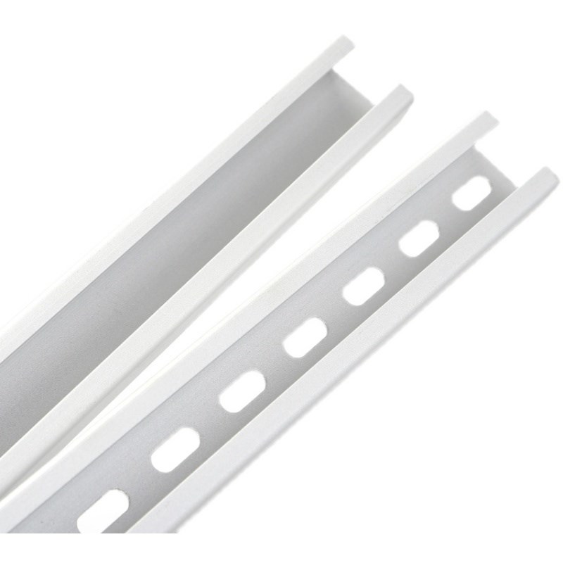 C型铝合金轨道NS30/15 金属电缆夹铝导轨 LEMC导电铝轨道 U型卡轨