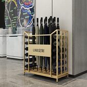 雨伞架定制LOGO雨伞收纳架学校放伞置物架商用银行大堂放雨伞架子