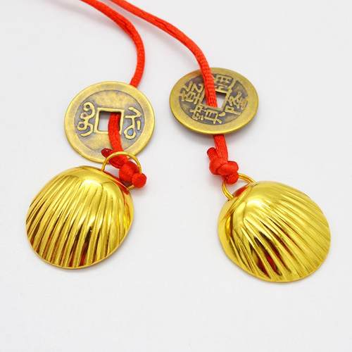 2.5厘米圣黄铜大小号随身法卦六/爻甲骨四茭OAZ柱杯贡杯杯阴阳杯