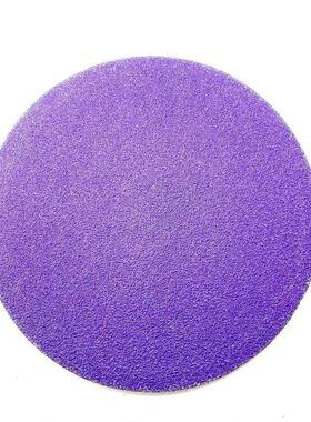 紫纸5CZV带寸寸汽车干磨纸紫色纸基陶6瓷砂磨料不孔