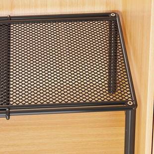 可伸缩衣收纳分神置器物架层衣服柜内空间利用橱柜抽拉545隔板柜