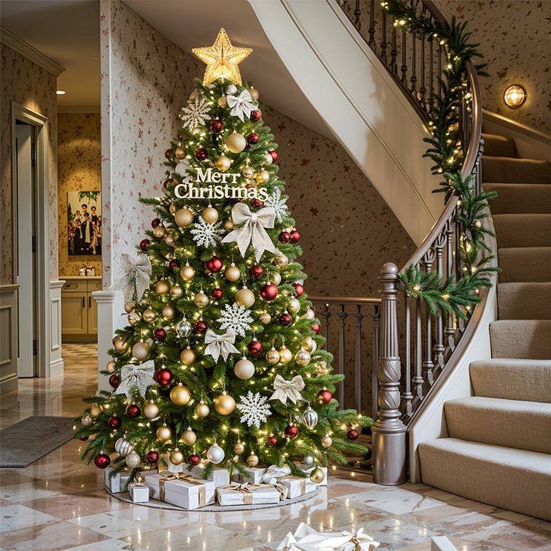 202圣74SD=ZH0新款圣诞树家用加套餐圣诞装密饰品1.55/1.8米诞节