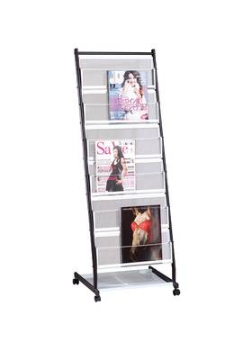 J-22A96706精品广/告资料杂志展示文单档框位办公楼宣传单落地金