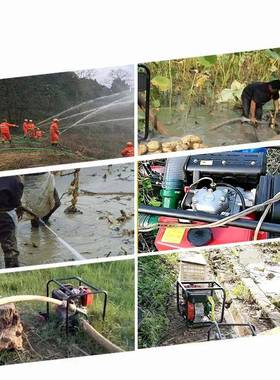 风冷小QRB型铁柴油泵抽水机173F1781f882.5寸进2寸出水泵冲藕灌溉