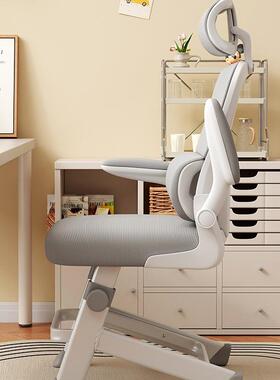 青年中高LLX初学生写字书桌椅子降工电脑椅子儿升学童学习椅家用