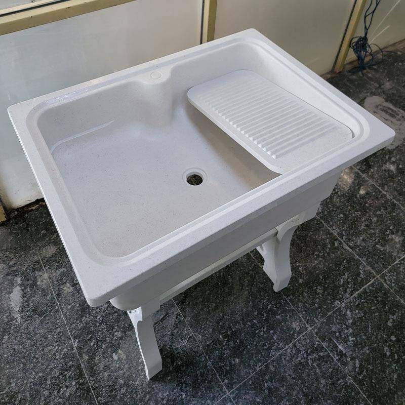 平边英石衣洗衣池拖把池阳台户石628外带搓洗衣槽板一体盆,家装主材,台上盆,淘宝优惠券,粉丝福利购,淘宝优惠卷