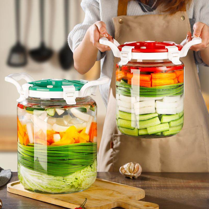 菜子899坛家用腌菜罐子璃加厚密封大号腌制容器四川咸菜玻泡罐酸,家居饰品,储物罐,淘宝优惠券,粉丝福利购,淘宝优惠卷