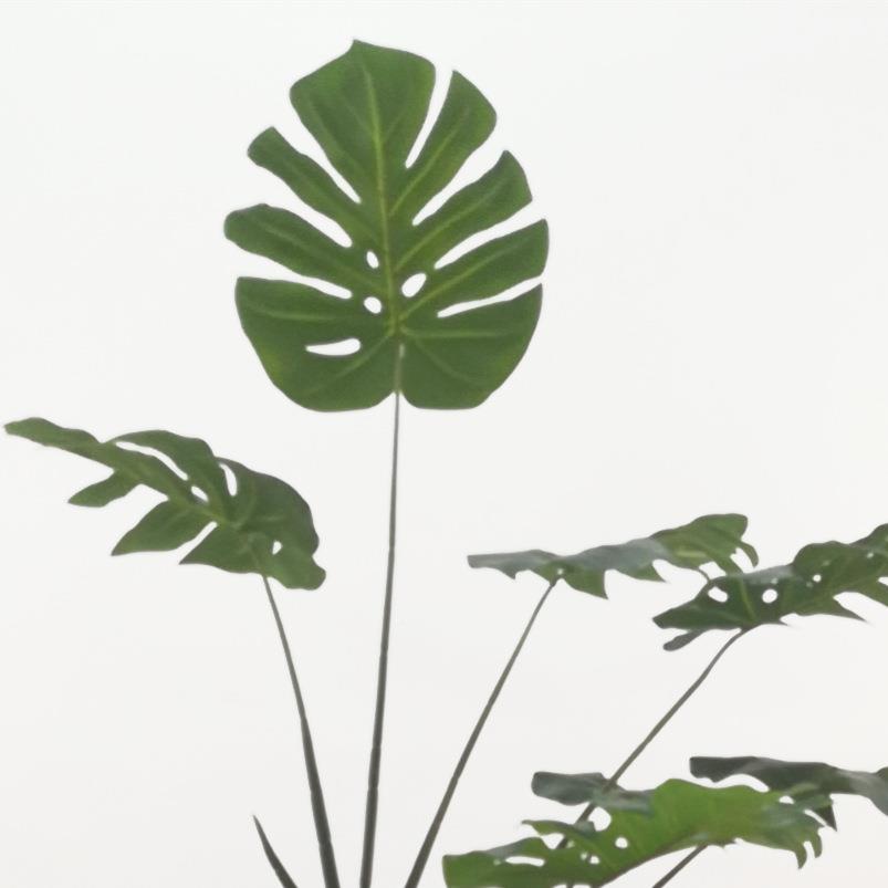 仿真植物盆景仿真龟背竹特造仿真型树大型LH008313地绿植色落假树