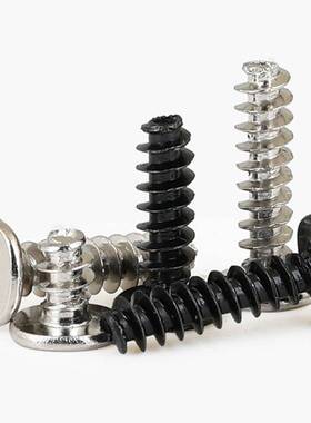 黑色加硬/镀镍CB大平头平尾自攻螺丝薄扁头自攻螺钉M1.2M1.4M2M3