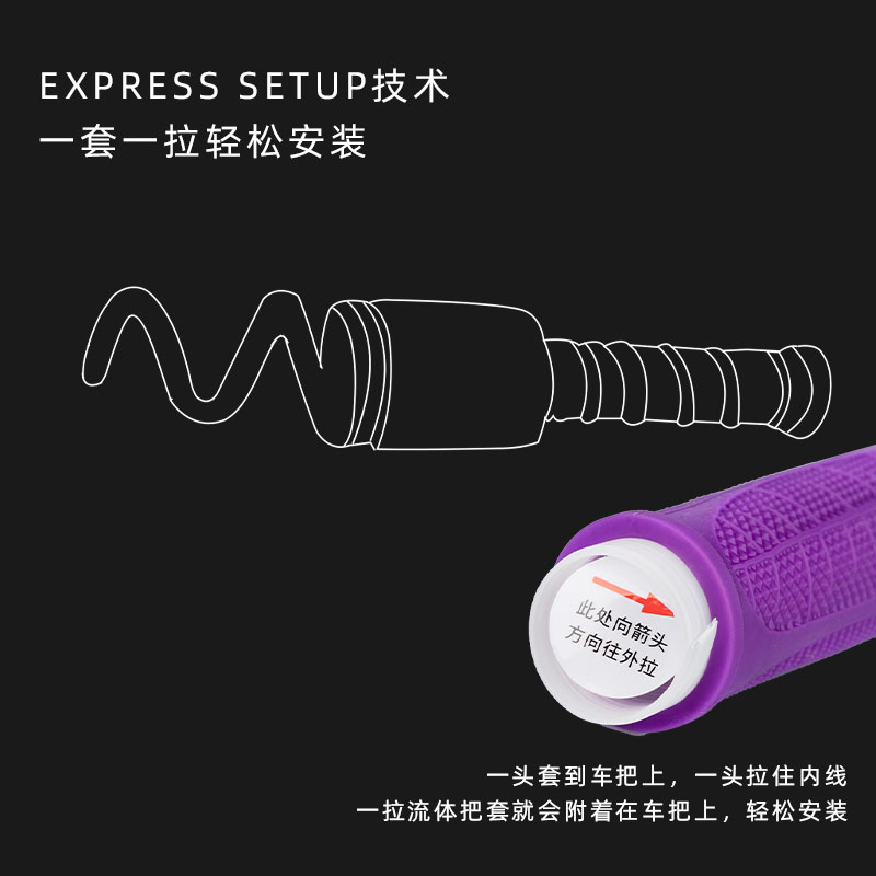 儿童平衡车把套滑步车硅胶耐u磨防滑手把套流体式S车/B车改装papa