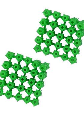 包邮！6连厘8里塑料管膨WSW胀管体绿色全新料胀胶塞胶粒