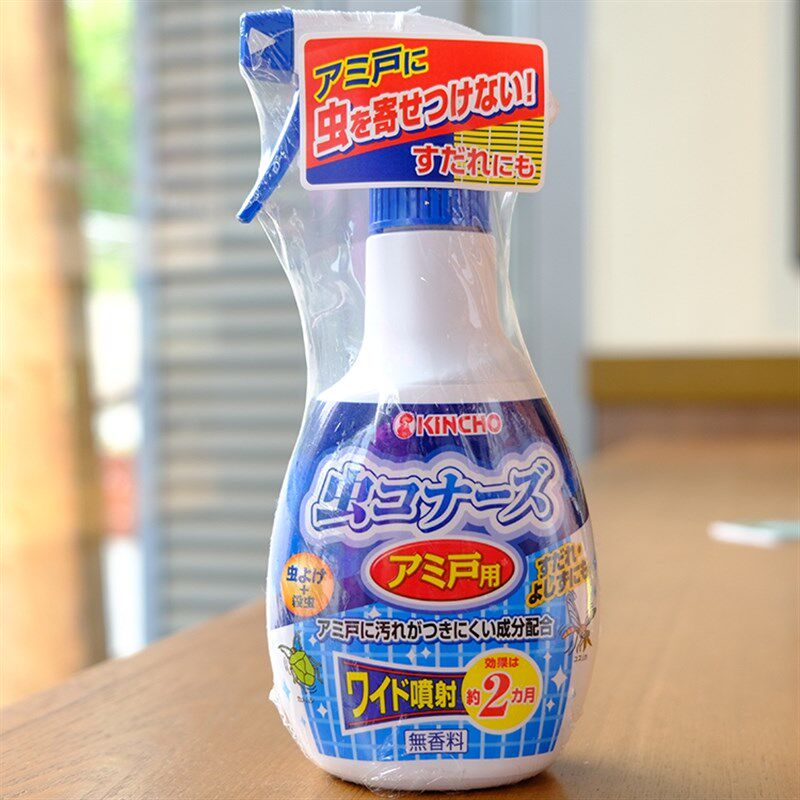 日本金鸟驱蚊喷雾纱窗防蚊虫喷雾花艺纱网/纺织布