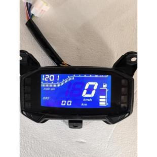 国产望江Uy125通用液晶仪表摩托车油表电脑速度里程表时间表总成