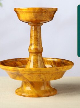 不丹原木木料护法杯木纹光面西藏式供水杯密宗供佛用品佛前摆件