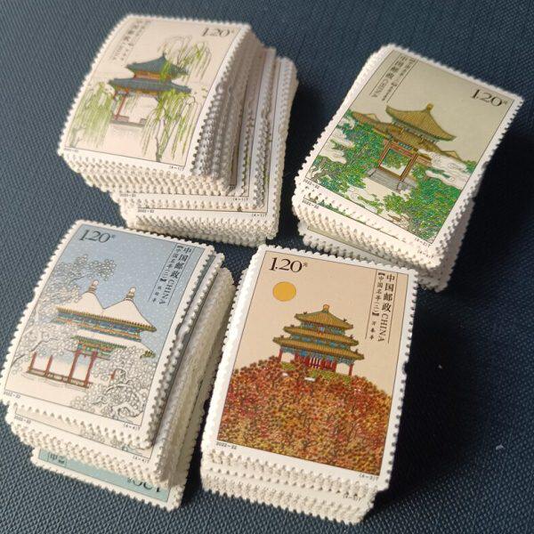 2022-22 中国名亭（二）邮票1.2元 打折寄信邮票 5套20枚