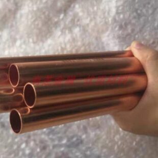 洛铜T2紫铜管 现货红铜管 直条紫铜管长2.5米 中硬纯铜管粗3-28MM