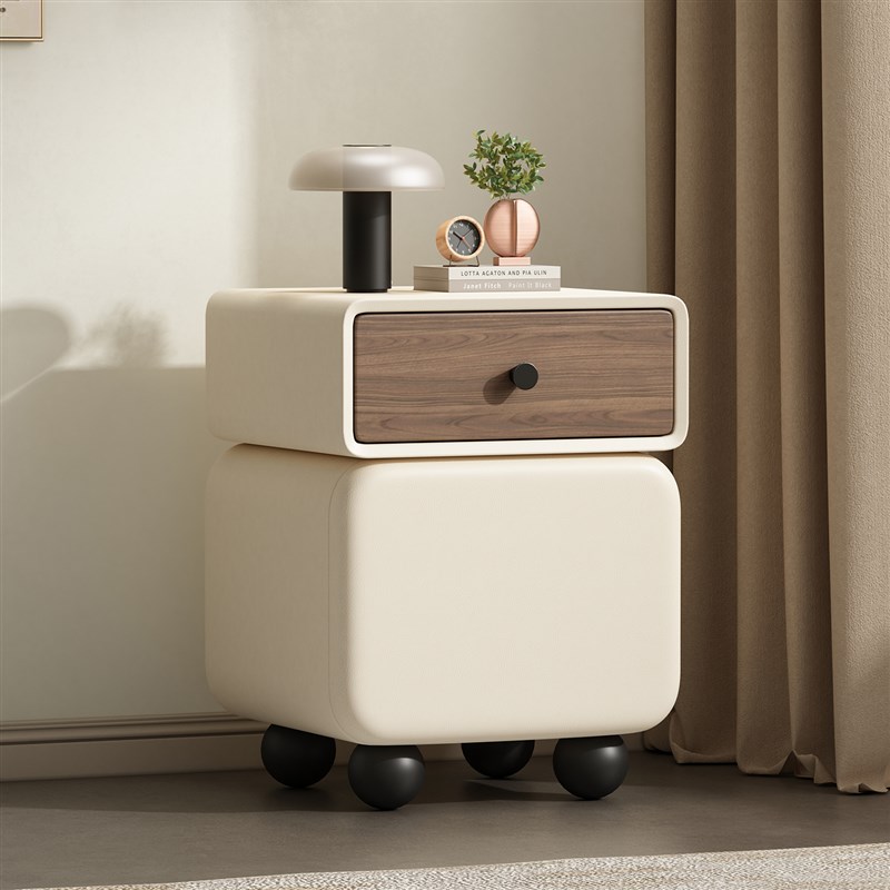 整装极窄a床头柜小型实木迷你30cm窄边柜卧室床边窄夹缝柜置物架