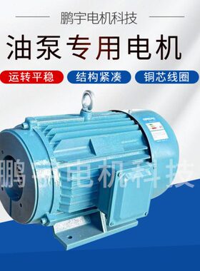 油泵电机380VB35/B5IE3三级能效纯铜线国标三相电动机效节能