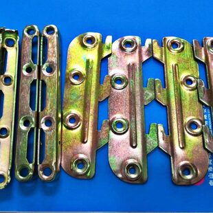 板式床铰链5寸CY-6家具五金一张床用床连接配件包邮家具连接件