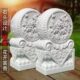一对门口石雕门墩仿古青石石鼓摆件汉白玉庭院家用门当户对抱鼓石
