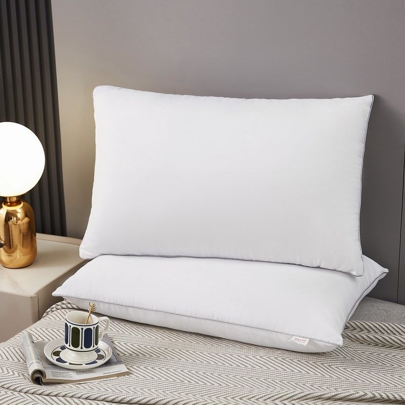 枕头枕芯五星级酒店护颈椎助x睡眠男女家用学生单人宿舍超柔低枕