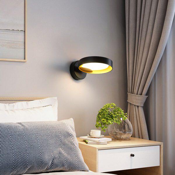 广东中山古镇现代极简创意个性壁灯简约床头灯壁灯客厅卧室过道设