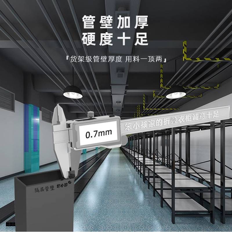 #免安装衣柜家用卧室折叠简易布衣柜出租房结实耐用钢架收纳柜衣