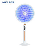 奥克斯充电式 电蚊拍家用强力灭蚊灯二合一诱蚊灯仿生紫光诱蚊神器