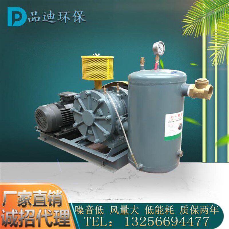 品迪机械回转式鼓风回旋式鼓风机污水池曝气污水处理低噪音耐高温