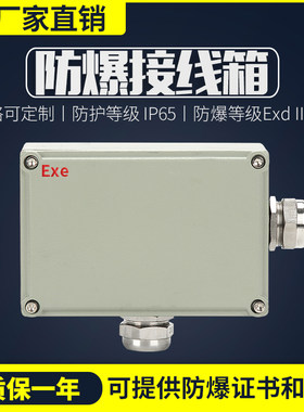 防爆箱接线盒配电箱7通6通200*135*90接线箱外壳300*300 300*200