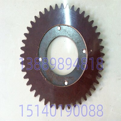 武重镗床配件 T612A 齿形片 摩擦片 外径138 齿数44 厚度6 胶木片