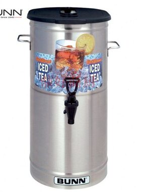 原装BUNN冰茶桶 TDO-4邦恩咖茶机ITCB 不锈钢储咖啡容器带盖4加仑