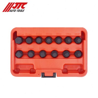 台湾JTC汽修专用工具 13件油底壳螺丝套筒组套JTC1117