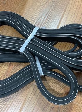 黑色橡胶多楔带多沟带PJ PK PL PH工业传动带多契带汽车空调皮带